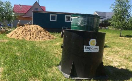 Канализация на даче в Cерпуховском районе