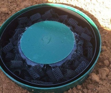 Канализация на даче в Cерпуховском районе