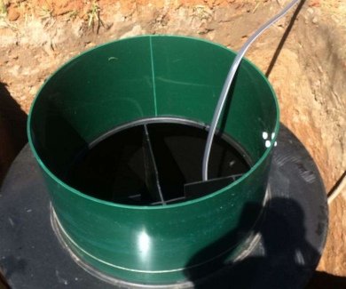 Канализация на даче в Cерпуховском районе