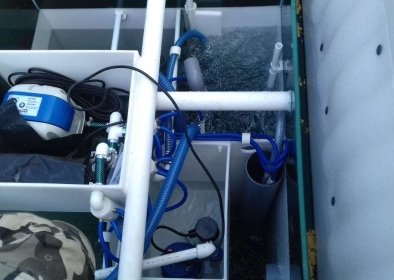 Очистная станция в деревне Никулино