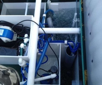 Очистная станция в деревне Никулино