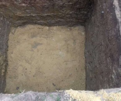 Очистная станция в деревне Никулино