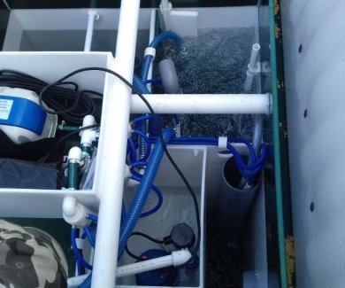 Очистная станция в деревне Никулино