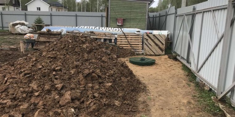 Высокий уровень грунтовых вод на&nbsp;участке?