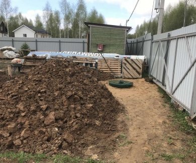 Канализационная очистная система в частный дом