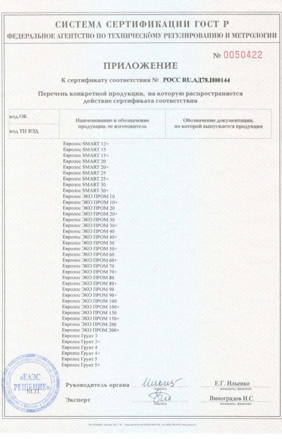 Сертификаты качества Септима — Инженерные системы: Сертификат соответствия ГОСТ Р, страница 4